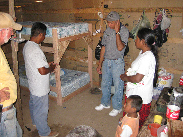 sharing gospel povertry ministry baja california, mexico, Vicente Guerrero 
